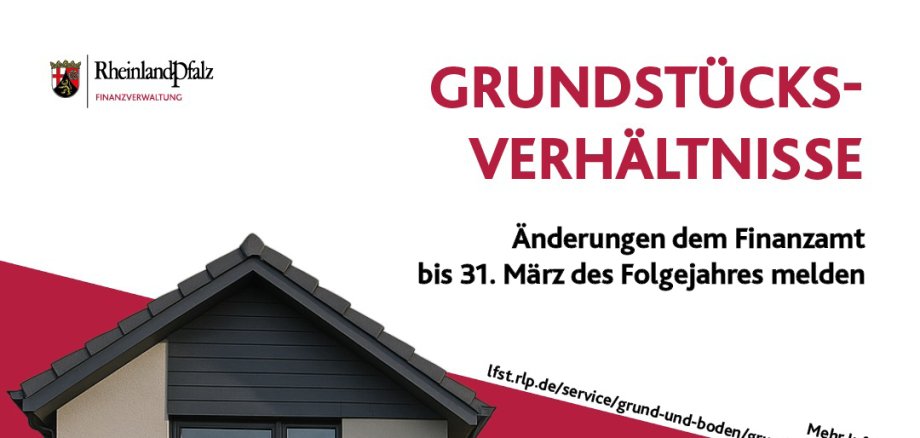 Änderungen Grundstücksverhältnisse
